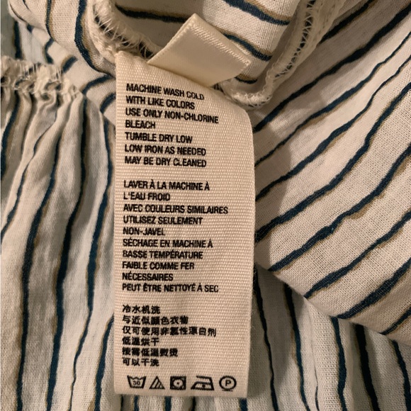 Free People size small medium long sleeve elasticized Top - Picture 5 of 7